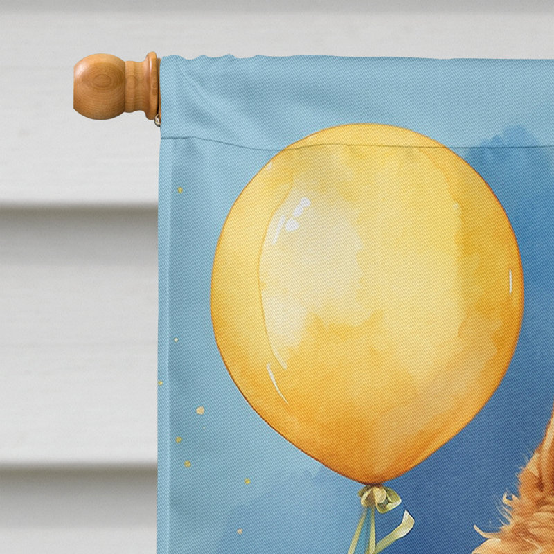 Drapeau «Happy Birthday House», Chow-chow