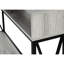 Grey Laminate Table - Contemporary For Living Room Entryway & With Shelf