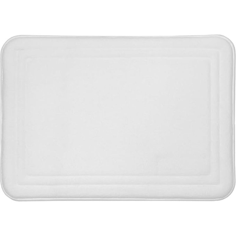 Tapis en mousse viscoélastique 17 x 24 - Elle, Blanc