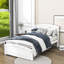 Lit plateforme simple en bois avec tête de lit Elvana-1697531574