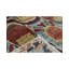 Ikat-Abad Wool Ikat Area Rug in Brown/Rust/Blue