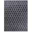 Tapis beige / gris anthracite fait à la main Femke-324415253