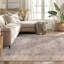 Tapis médaillon bleu délavé Elise-1686353716