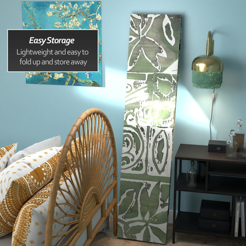 Ravello 3 Panel Room Divider, Sage