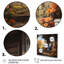Toilet Autumn Retreat Impressionistic - Bath & Laundry Wall Art Prints-877611272-877611273