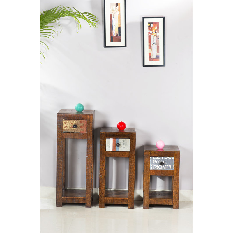 Plant Stand 2 Tier, 80 cm H
