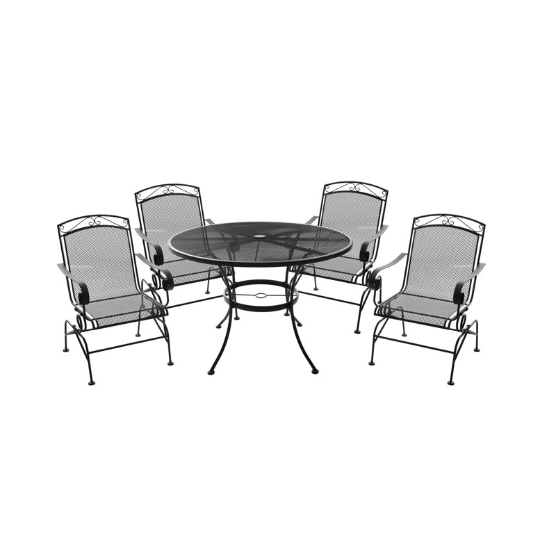 4 - Person Patio Dining Set with Round Table