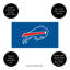 Tapis en PVC pleine couleur, 16 po x 28 po, Buffalo Bills