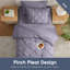 Ensemble d'édredon plissé avec draps Bed-in-a-Bag-103134072-103134062