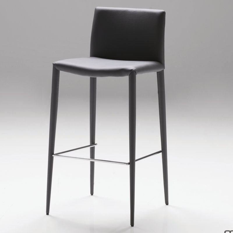 Zeno Bar and Counter Stool, Gris, Tabouret de bar (assise de 30 po de hauteur)