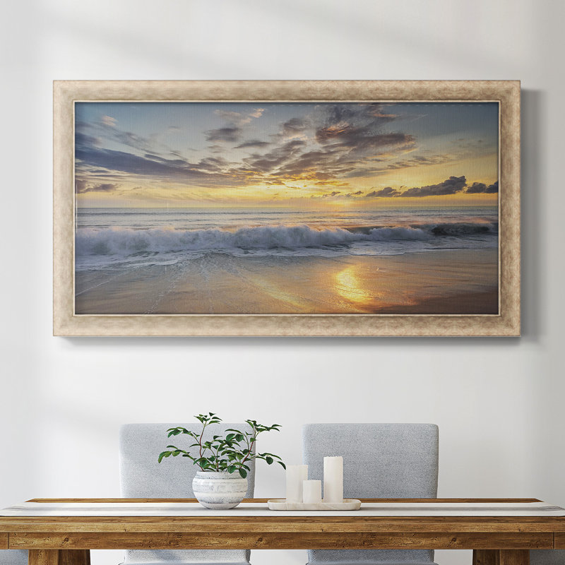 Azio Island - Reproduction de photo sur toile simple, H 29 po x l 53 po x P 2,5 po
