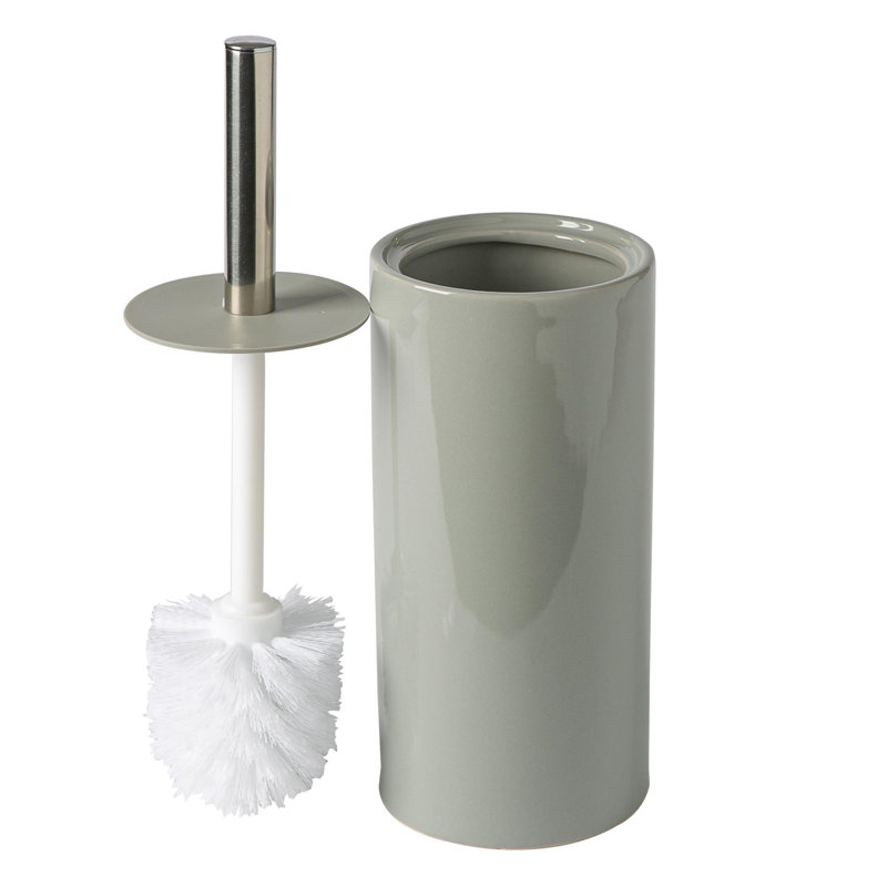 Harbour Housewares - Ceramic Toilet Brush, Grey
