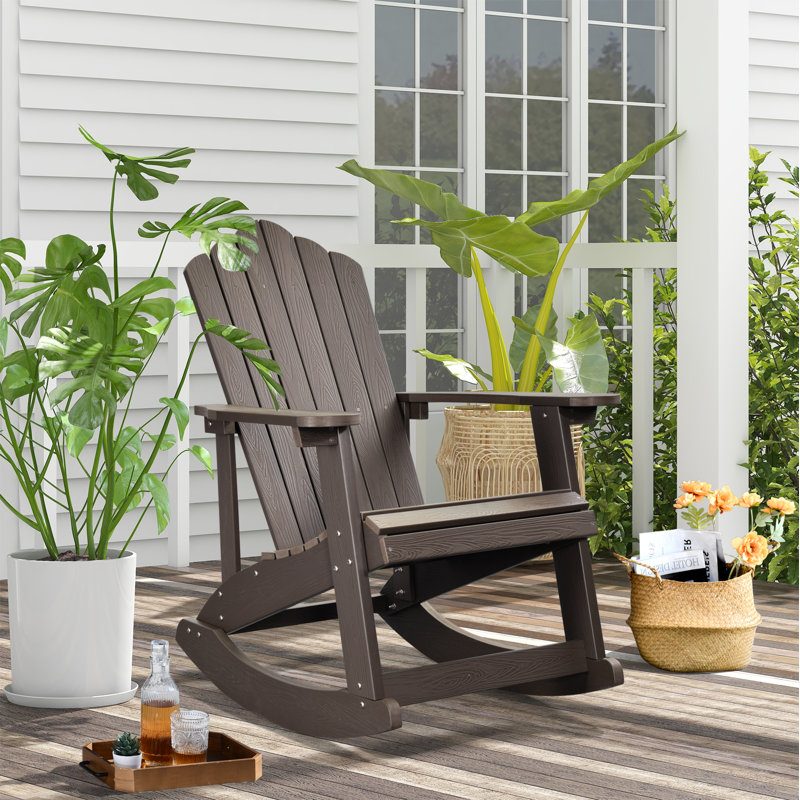 Aweys Outdoor Chair, Brown