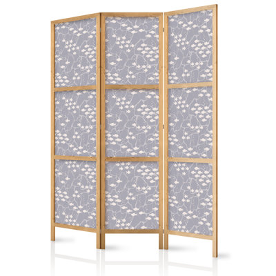 171cm H Solid Wood Folding Room Divider