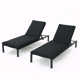 Altje 28.25'' Outdoor Aluminum Chaise Lounge Set