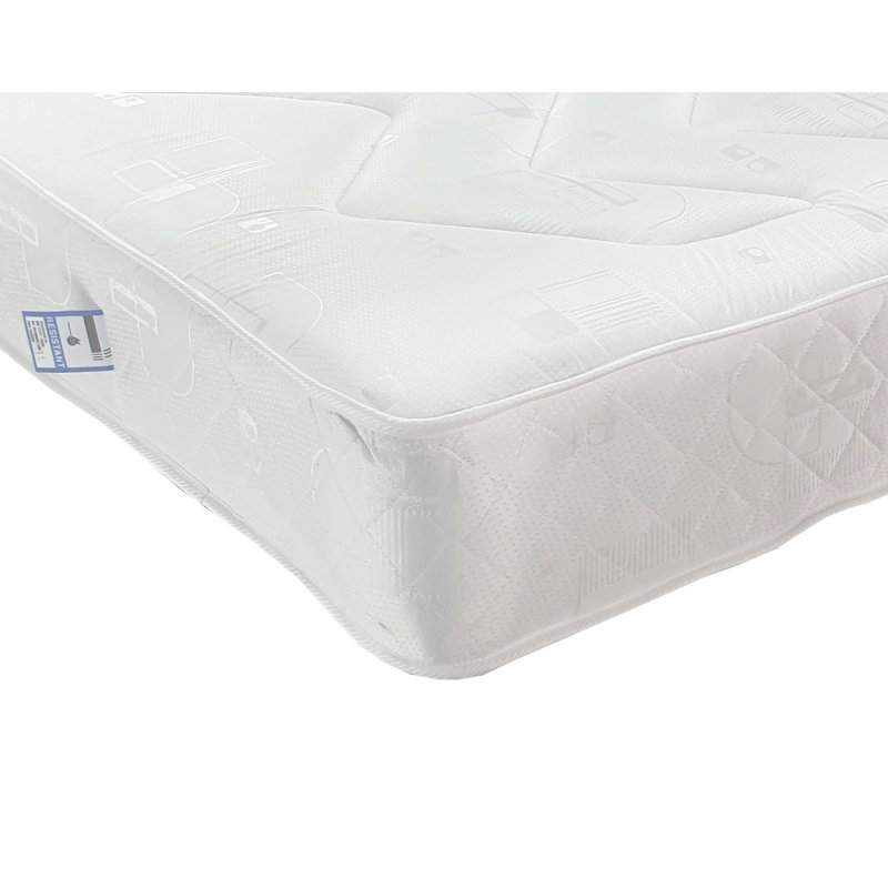 White Noise Open Coil Mattress, Small Single (2'6)