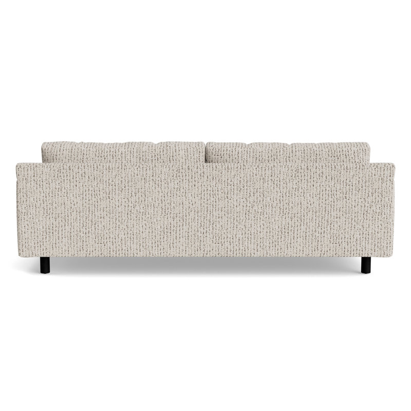 Hunter No Welt 100 Sofa, Marshmallow - Toast, Black