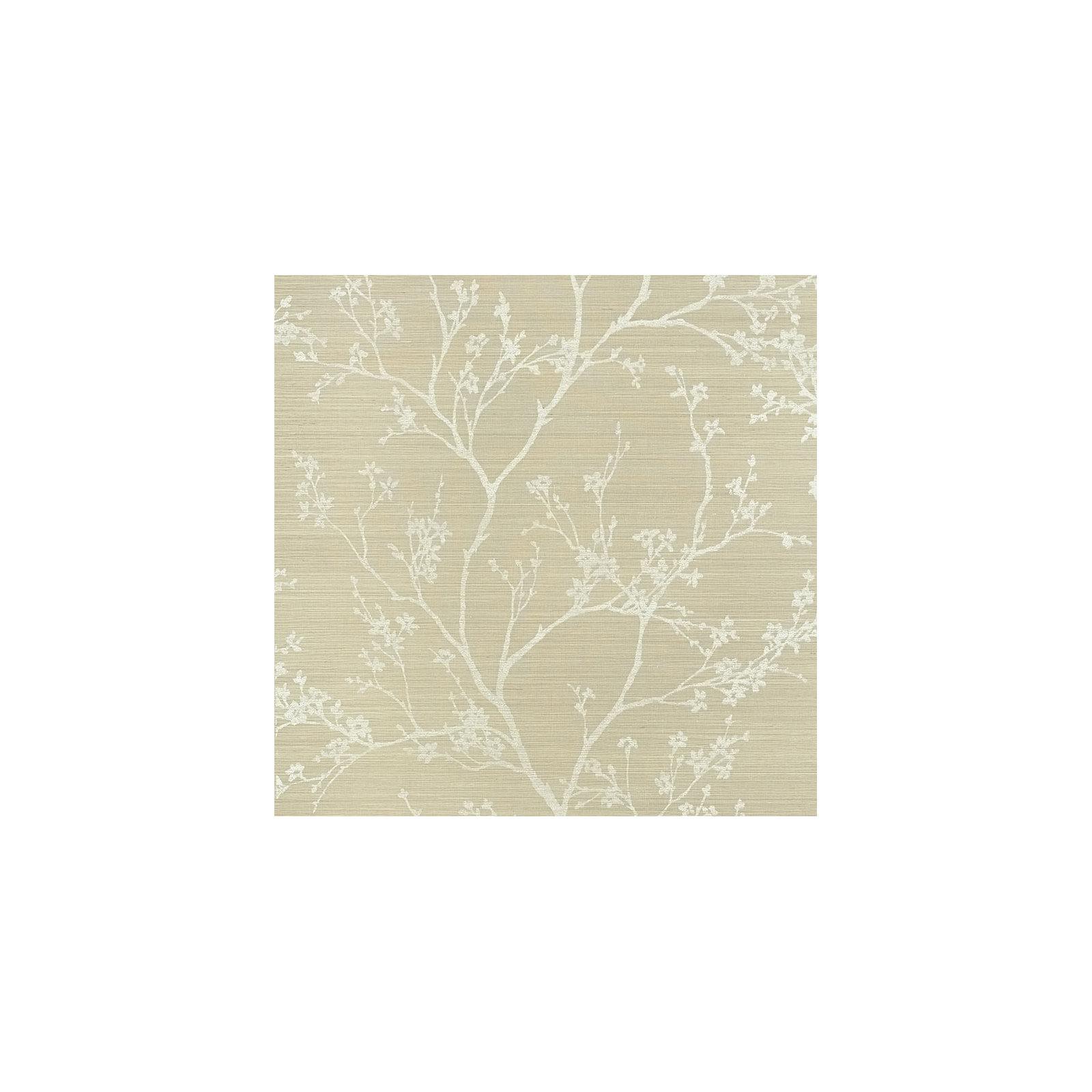 Twiggy Sisal Wallpaper, Fog