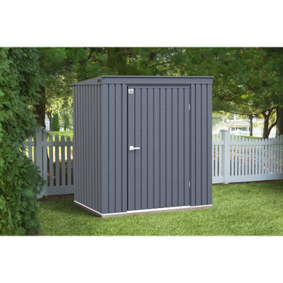 Remise de rangement Elite en acier, 6 x 4, anthracite