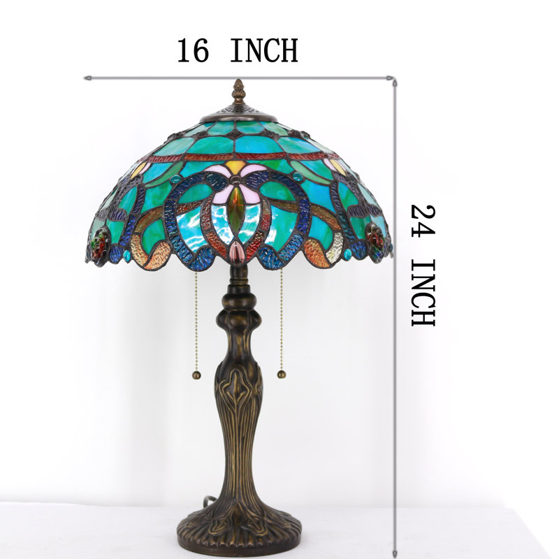 Lampe de bureau en résine Tasha