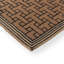 Geometric Area Rug in Light Brown/Black-1827563036