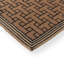 Geometric Area Rug in Light Brown/Black-1827563037