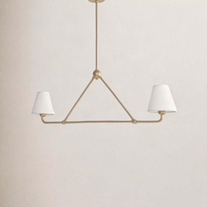 Rome 2-light Dining Pendant Light, White