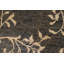 Tapis noir imprimé nature 7 x 7