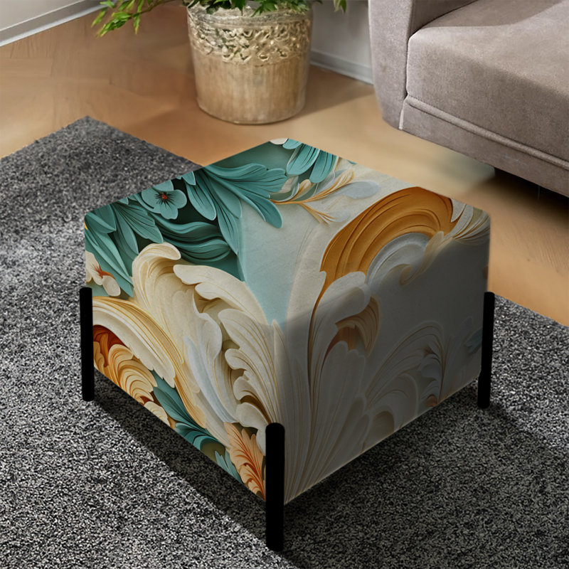 Repose-pieds Rustic Paisley