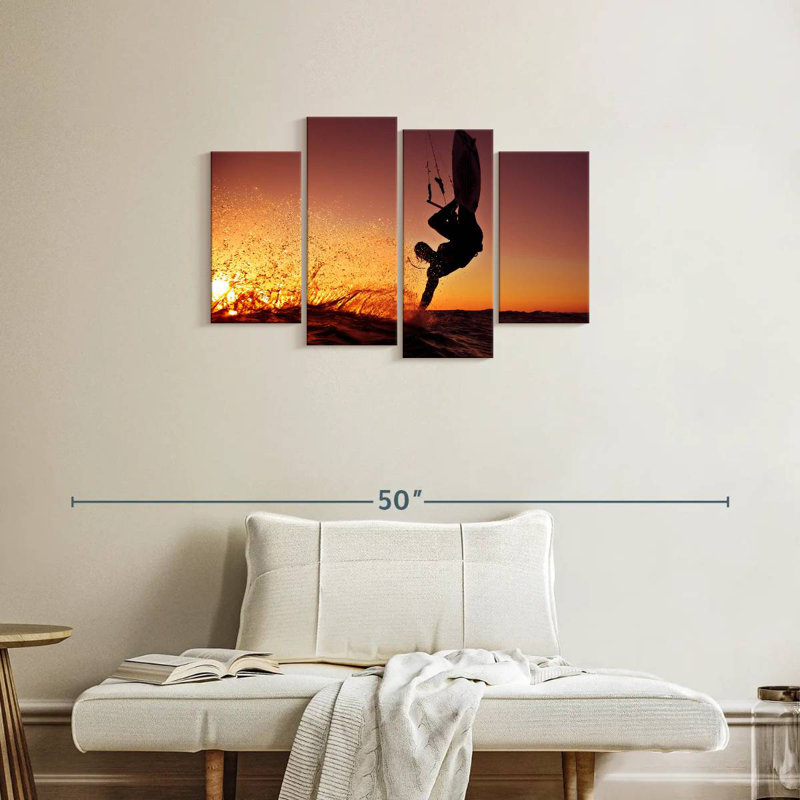 Kite-surf Sirci Sundown, H 22 po x l 36 po