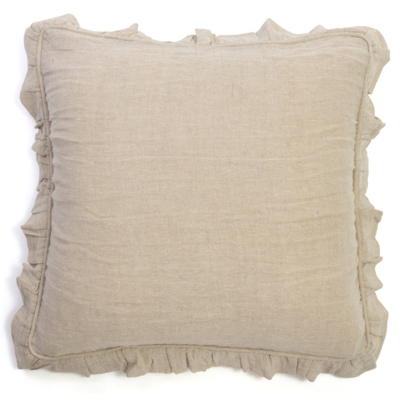 Taie décorative Keystone Percale - Euro, Taie décorative euro, Naturel