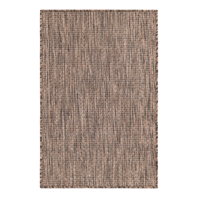 Abderus Light Brown Indoor Area Rug, Rectangle 2' x 3'1"