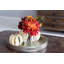 Arrangement floral dahlia dans un vase