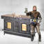 Repose-pieds 70 po Steampunk