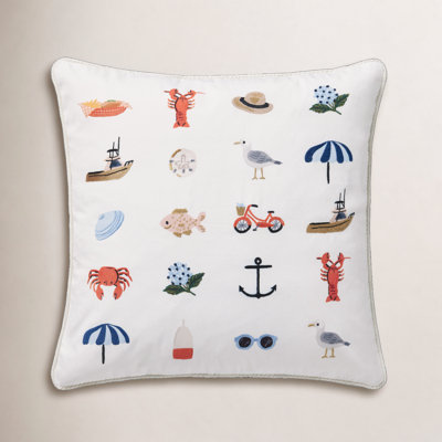  Sea 22" x 22" Pillow