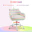 Chaise de bureau pivotante avec accoudoirs