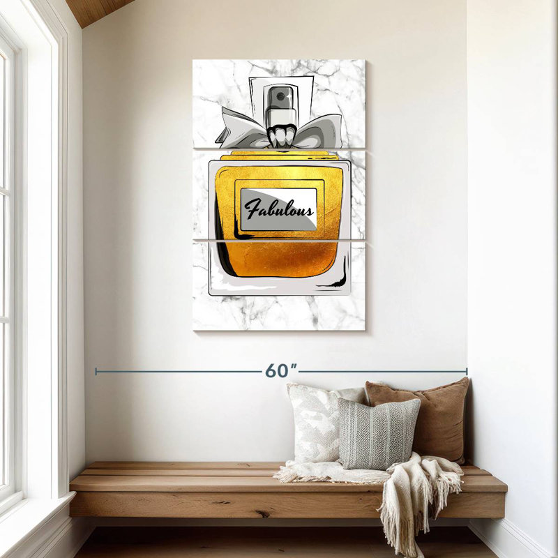 Parfum fabuleux de Shuttleworth, H 45 po x l 28 po