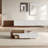 Retractable TV Stand and Coffee Table Set