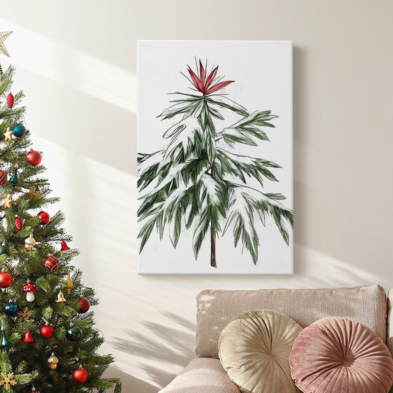 Art des Fêtes de Noël - Toile tendue avec châssis DCCCLI, H 36 po x l 24 po
