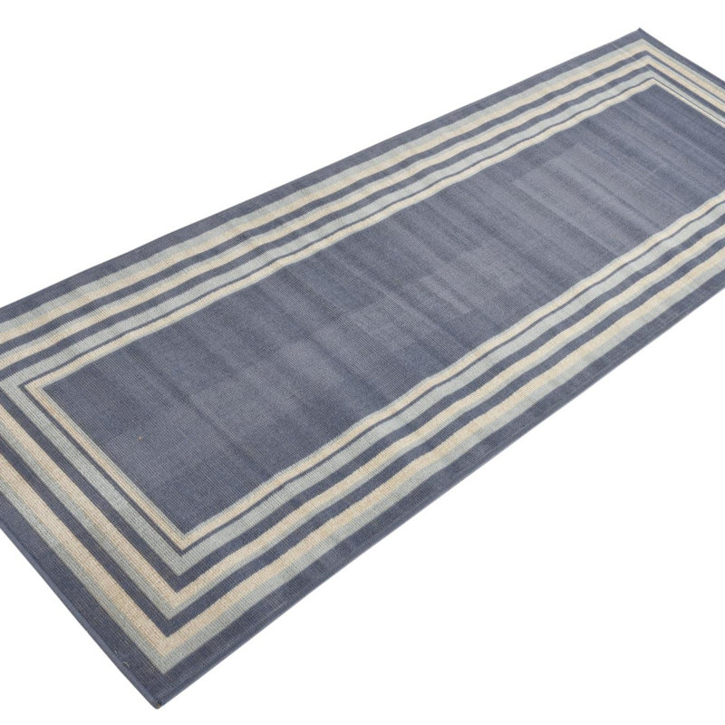 Tapis bleu Hoehne, Tapis de couloir 2 pi x 6 pi