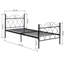 Alastair Metal Bed-37061374