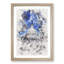 Capitol Hill And Cherry Blossom Tree - Single Picture Frame Print on MDF-56923132-56923133