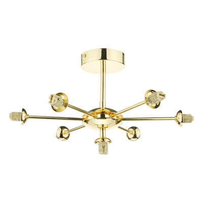 COHEN 7LT SEMI FLUSH FRAME ONLY
