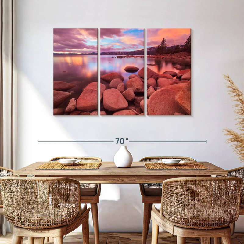Alvord, teinte rose du lac Tahoe, H 36 po x l 57 po