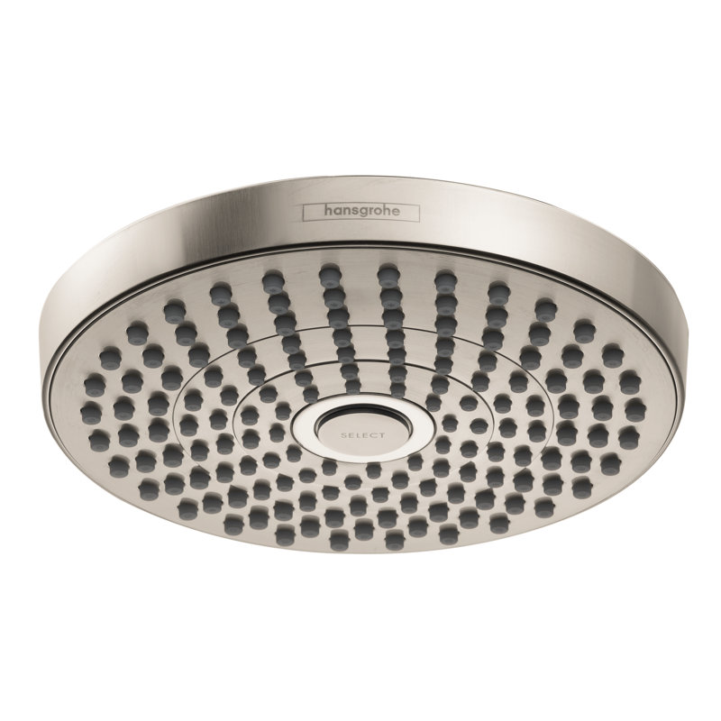 Pomme de douche Croma 2,0 GPM, Nickel brossé