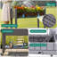 Resin Planter Box With Wheels-1063915928