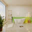 Baignoire autoportante en acrylique 67 po, baignoire profonde, blanc brillant, trop-plein chromé et bonde anti-colmatage, certifiée Cupc