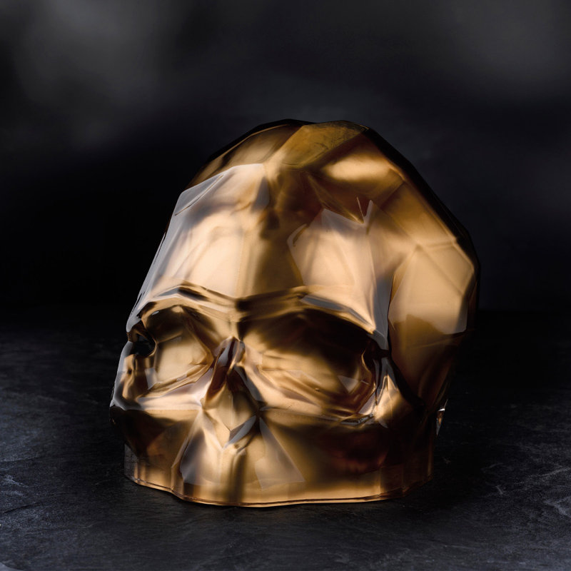 Memento Mori People Figurines & Sculptures, Copper, 8.27" H x 10.24" W x 7.8" D