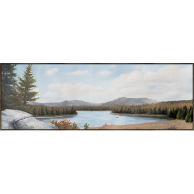 Lakeside Reflections Canvas Wall Art
