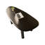 Bureau en bois massif noir Free Form-1124449310